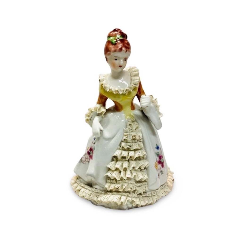 Vintage Porcelain Lady Figurine